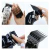 10Pcs Professional Hair Clipper Limit Guide Comb Trimmer Guards Attachment 1.5-25mm Universal Haircut Tool Clipper Limit Combs(10pcs Black) view 4