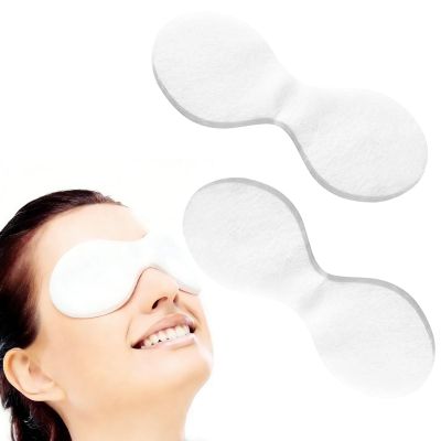 Asofelk Under Eye Patches 100PCS, Disposable Skin Care Mask Sheets, Thin Cotton Compressed Eye Pads for Dark Circles Puffiness Wrinkles, Non Woven Breathable Salon Treatment Wraps Beauty Supplies