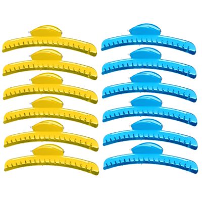 12Pcs Hair Clips for Women Styling, Aluminum Tip Top Finger Wave Clips Hair Clamps Metal Modeling Clamps Suitable for Home and Outdoor