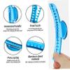 12Pcs Hair Clips for Women Styling, Aluminum Tip Top Finger Wave Clips Hair Clamps Metal Modeling Clamps Suitable for Home and Outdoor view 3