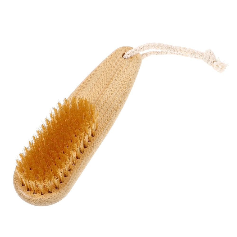 Alipis Dual-Sided Foot Scrubber with Ergonomic Grip for Dead Skin and Callus Removal Multifunctional Pedicure Tool for Soles and Heels Massage Brush Foot Care for Home Use