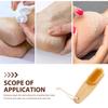 Alipis Dual-Sided Foot Scrubber with Ergonomic Grip for Dead Skin and Callus Removal Multifunctional Pedicure Tool for Soles and Heels Massage Brush Foot Care for Home Use view 3
