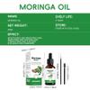 3PCS Moringa Oil For Dry Damaged Hair, Nourishes Scalp & Eyebrows, Reduces Breakage, Adds Shine & Softness view 2