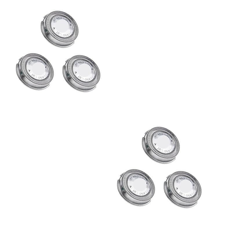 Blade HQ64 Replacement Heads Blade For Compatible For Philips Shaver AT750 AT890 PT 860 PT720 PT724 PT730 AT810 AT830 PT723 Razor3 Pack(2set)