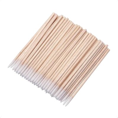 Nails Wood Cotton Swab 1200pcs Nails Wood Cotton Swab Cleaning 7cm Microbrush Eyelash Sticks Buds Tip Ear Toothpick Makeup Eyebrow Sticks Glue Removin