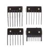 4Pcs Universal Cut Clipper Limit Comb Guide Attachment Size Barber Replacement 4-Piece Set of Electric Push Shear Limit Comb view 3