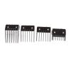 4Pcs Universal Cut Clipper Limit Comb Guide Attachment Size Barber Replacement 4-Piece Set of Electric Push Shear Limit Comb view 4