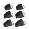 Clipper GuardsCompatible for WahlHair Clippers Trimmers with Metal Clip Premium 6 Size Cutting Lengths Limit Guide Comb Attachments(Gray) view 2