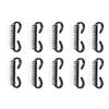 FRCOLOR 10 Pcs Small Nail Cleaning Brushes for Manicure Nail Art Dust Removal Lightweight for Home Salon Use view 1