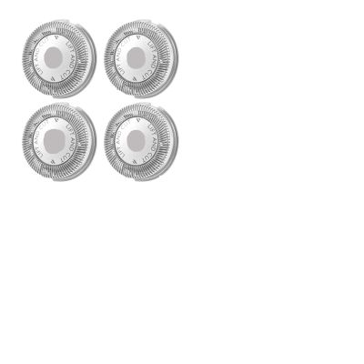 4Pcs Replacement Shaver Head Blade Cutters Compatible For Philips HQ3 HQ30/HQ32/HQ36/HQ300, Compatible For Silver(2set)