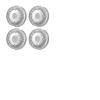 4Pcs Replacement Shaver Head Blade Cutters Compatible For Philips HQ3 HQ30/HQ32/HQ36/HQ300, Compatible For Silver(2set) view 1