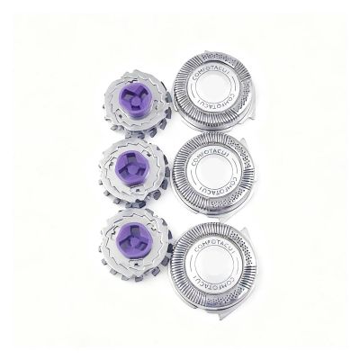 6Pcs Replacement HQ8 Dual Precision Blades Compatible For Philips Aquatec AT810 AT880 PT720 And Series HQ8894 HQ8890 7310XL 7315XL(1set)
