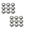 9 Pcs Replacement Shaver Head Compatible For Philips HQ3 HQ4 HQ55 HQ56 HQ6900 HQ6868 HQ5812 HQ6874 Razor Blade(2set) view 1