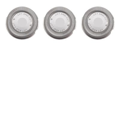 -ABUB 3 Pcs Replacement Shaver Head Compatible For Philips  HQ3 HQ4 HQ55 HQ56 HQ6900 HQ6868 HQ5812 HQ6874 Razor Blade(1set)
