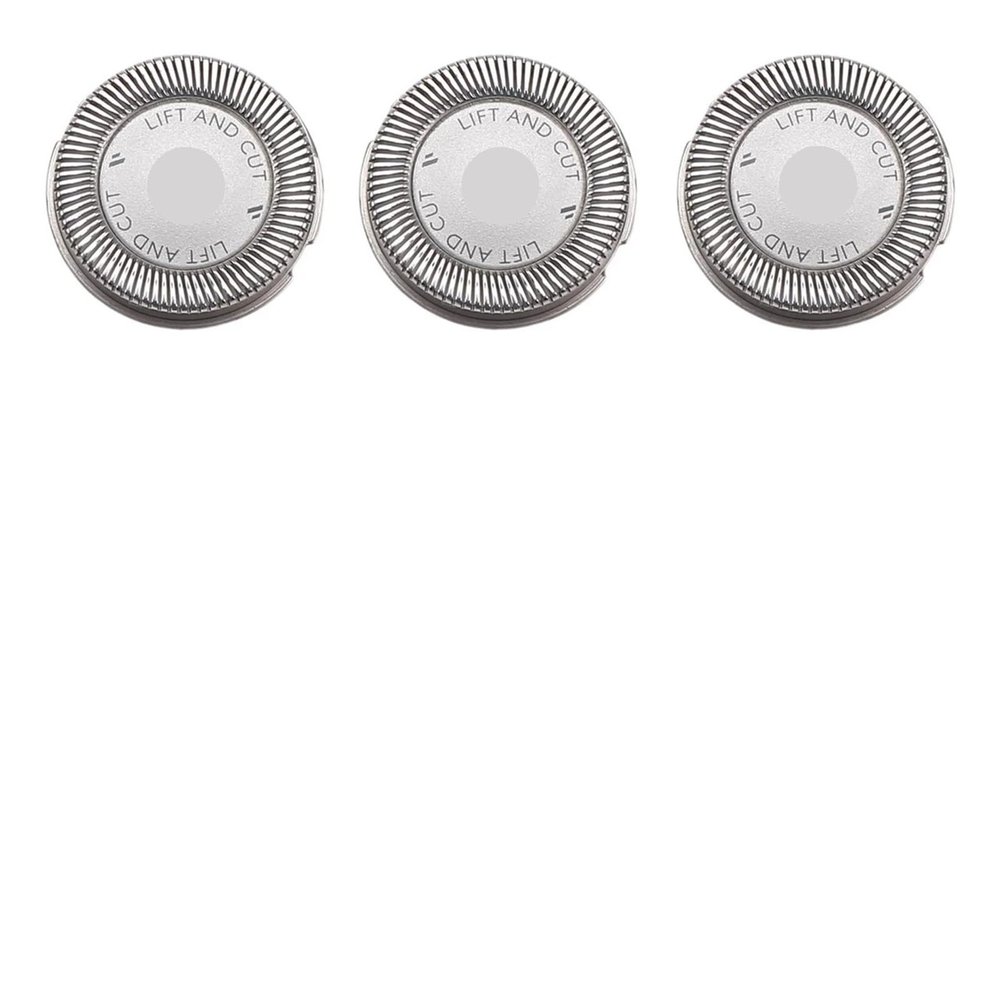 -ABUB 3 Pcs Replacement Shaver Head Compatible For Philips HQ3 HQ4 HQ55 HQ56 HQ6900 HQ6868 HQ5812 HQ6874 Razor Blade(1set)