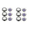 3Pcs Shaver Head Replacement Shaver Blade Compatible For Philips HQ3 HQ32 HQ36 HQ40 HQ300 Razor Blade For MenReplacement Razor Head(1set) view 2