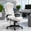 Massage Office Chair with Heat,High Back Massage Desk Chair with Reclining Backrest view 1