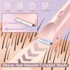 2-in-1 Dual Head Bikini Hair Trimmer & Electric Shaver For Women, Waterproof Wet/Dry Use With Detachable Heads  Painless Grooming(Pink) view 4