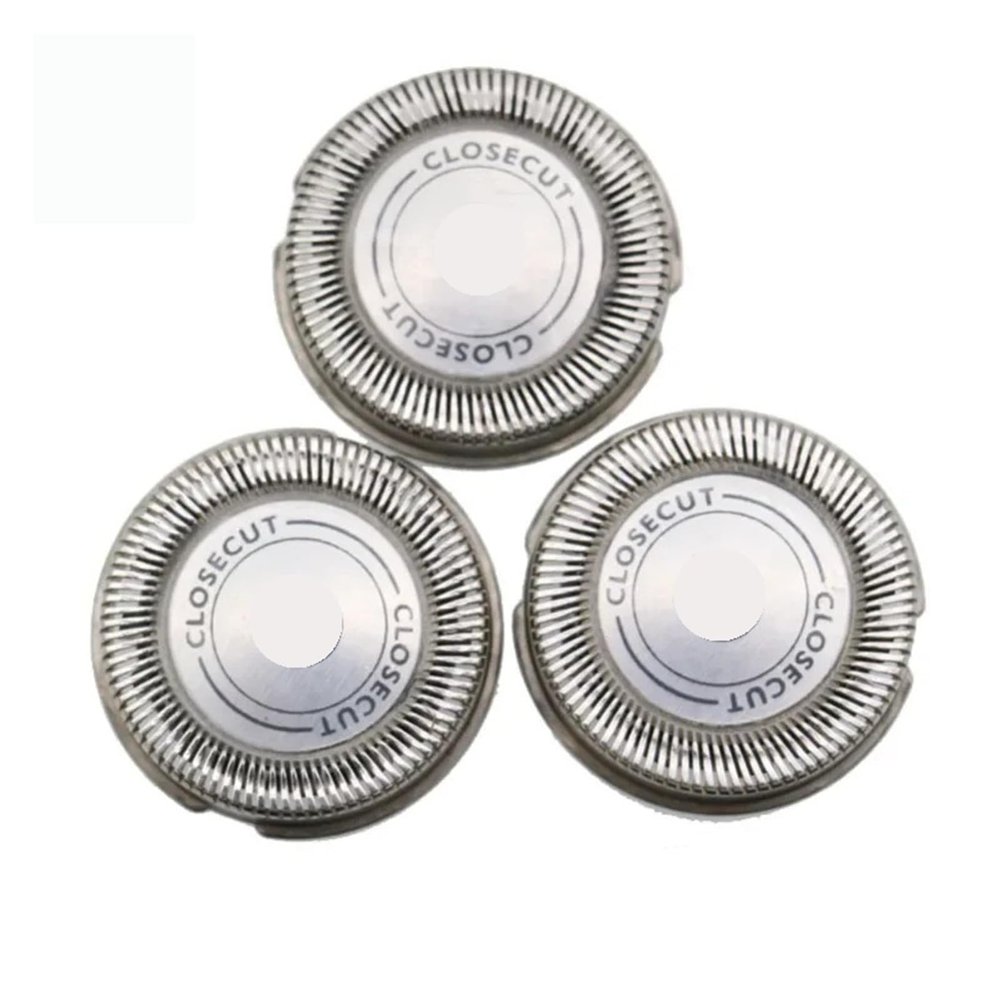 3 Pcs/lot Replacement Shaver Head,Compatible For Philips HQ56 HQ55 HQ4+ HQ300 HQ64 HQ3 Reflex Plus HQ6843 HQ916 CloseCut Shaver Heads