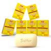 Grisi Sulfur Soap for Acne Treatment, Deep Cleansing Bar with 10% Azufre, Reduces Breakouts and Excess Oil, 4.4 oz, 6-Pack view 1