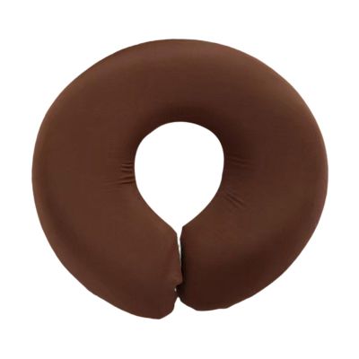 KiBcsLic Salon Massage Pillow, Face Cradle, Comfortable Massage Table Cradle, Beauty Salon Pad for Dad Friends Home Men Travel, Coffee