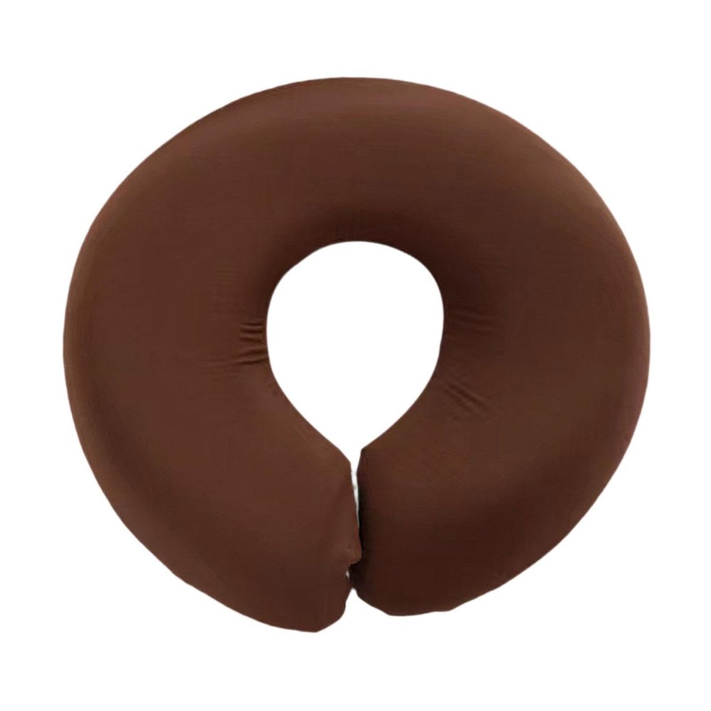 KiBcsLic Salon Massage Pillow, Face Cradle, Comfortable Massage Table Cradle, Beauty Salon Pad for Dad Friends Home Men Travel, Coffee