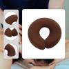 KiBcsLic Salon Massage Pillow, Face Cradle, Comfortable Massage Table Cradle, Beauty Salon Pad for Dad Friends Home Men Travel, Coffee view 4