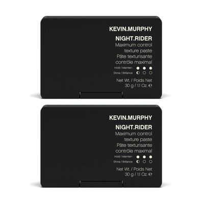 KEVIN.MURPHY NIGHT.RIDER Strong Hold Hair Moulding Paste, 1.1 oz, 2-Pack