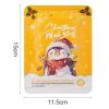 Aislor Christmas Face Masks 30 Pack - Hydrating Sheet Mask Gift Set for Holiday Spa Skincare & Party Favors VC One Size view 4