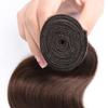 Color #4 Human Hair Dark Brown Body Wave Bundles 14 16 18 Inch view 4
