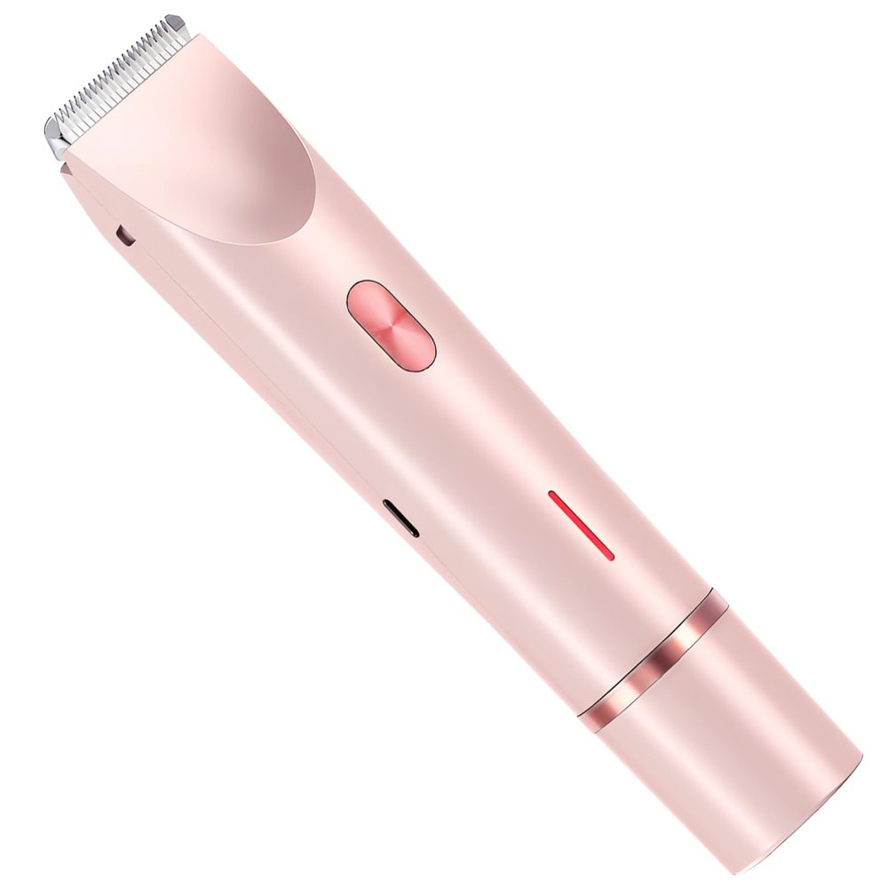 byepica Women's Shaver, Electric 2-in-1 Bikini & Body, Dual Head, Waterproof, Safe & Quick, for Sensitive Skin, Wireless & Fast Charging, Home & Travel