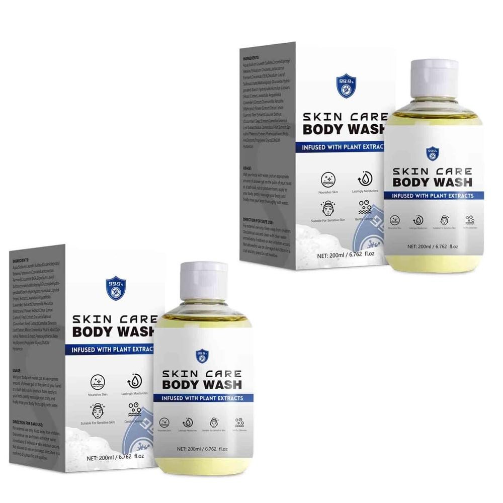 2PCS Skin-Nourishing & Beautifying Body Wash A Gentle,Refreshing Body Wash for Nourishing, Softening,Moisturizing and Cleansing Skin