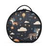 ALAZA Dog Star Balloon Cloud Travel Makeup Case, Portable Artist Makeup Storage Bag view 1