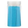 Baluue 100pcs Disposable Lip Brush for Women Plastic Makeup Applicators for Smooth Lipstick Gloss Application Stylish Blue Daily Use Replacement view 1