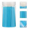 Baluue 100pcs Disposable Lip Brush for Women Plastic Makeup Applicators for Smooth Lipstick Gloss Application Stylish Blue Daily Use Replacement view 3