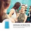 Baluue 100pcs Disposable Lip Brush for Women Plastic Makeup Applicators for Smooth Lipstick Gloss Application Stylish Blue Daily Use Replacement view 4