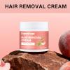 Facial Hair Removal Cream, Professional Depilatory Care Soothing Cream,Peach Infused Depilatory, Smooth Skin Treatment for Women & Men (Pack of 1) view 2