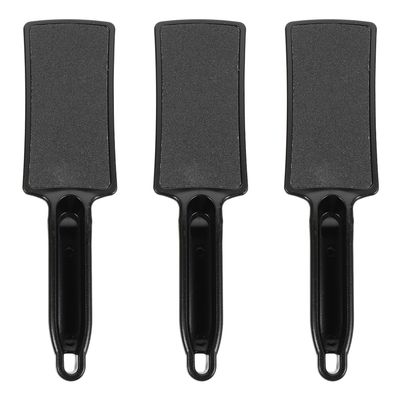 MAGICLULU 3pcs Double-Sided Foot File Callus Remover with Ergonomic Handle Design for Easy Hanging Fine Sandpaper Pedicure Rasp for Dry and Wet Feet for Hard Skin Removal