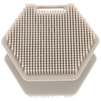 DIYEAH Double-Sided Silicone Face Cleansing Brush Soft Bristles Exfoliating Facial Scrubber for Deep Cleaning and Oil Removal Skin Care Tool Suitable for All Skin Types