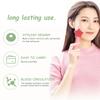 PRETYZOOM Star-Shaped Double-Sided Silicone Facial Cleansing Brush Portable Manual Face Scrub Soft Massage Tool for Women Home and Travel Skin Care Pink view 3