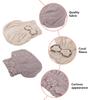 STOBAZA 2pcs Absorbent Coral Fleece Hair Drying Hats Quick Dry Towels for Wet Hair Soft Elastic Shower Caps for Women Care Bath Accessories view 4