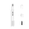 2-in-1 Rechargeable Electric Nose Hair Clipper Unisex Fully Automatic Washable Trimmer with Multi-Kinetic Shaving(White Single nose hair A) view 1