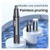 2-in-1 Rechargeable Electric Nose Hair Clipper Unisex Fully Automatic Washable Trimmer with Multi-Kinetic Shaving(White Single nose hair A) view 2