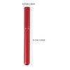 Baluue Portable Lip Gloss Brush with Cap Soft Rounded Lipstick Applicator Wand for Precise Makeup Smooth Cosmetic Tool for Lips and Eyeshadow -ready Beauty Accessory view 2