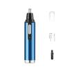 2-in-1 Rechargeable Electric Nose Hair Clipper Unisex Fully Automatic Washable Trimmer with Multi-Kinetic Shaving(Blue Single nose hair B) view 1
