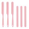 6Pcs Silicone Wax Applicator, Non-stick Wax Stick Hair Removal Spatulas Reusable Hard Waxing Scraper Epoxy Resin &Waxing Accessories Supplies Tools for Home Salon Body Use (Pink) view 1