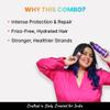 2.O.h.! Italian Leave In Conditioner and Hair Repair Serum Combo for Dry, Damaged, and Frizzy Hair | Anti-Frizz Cream view 3