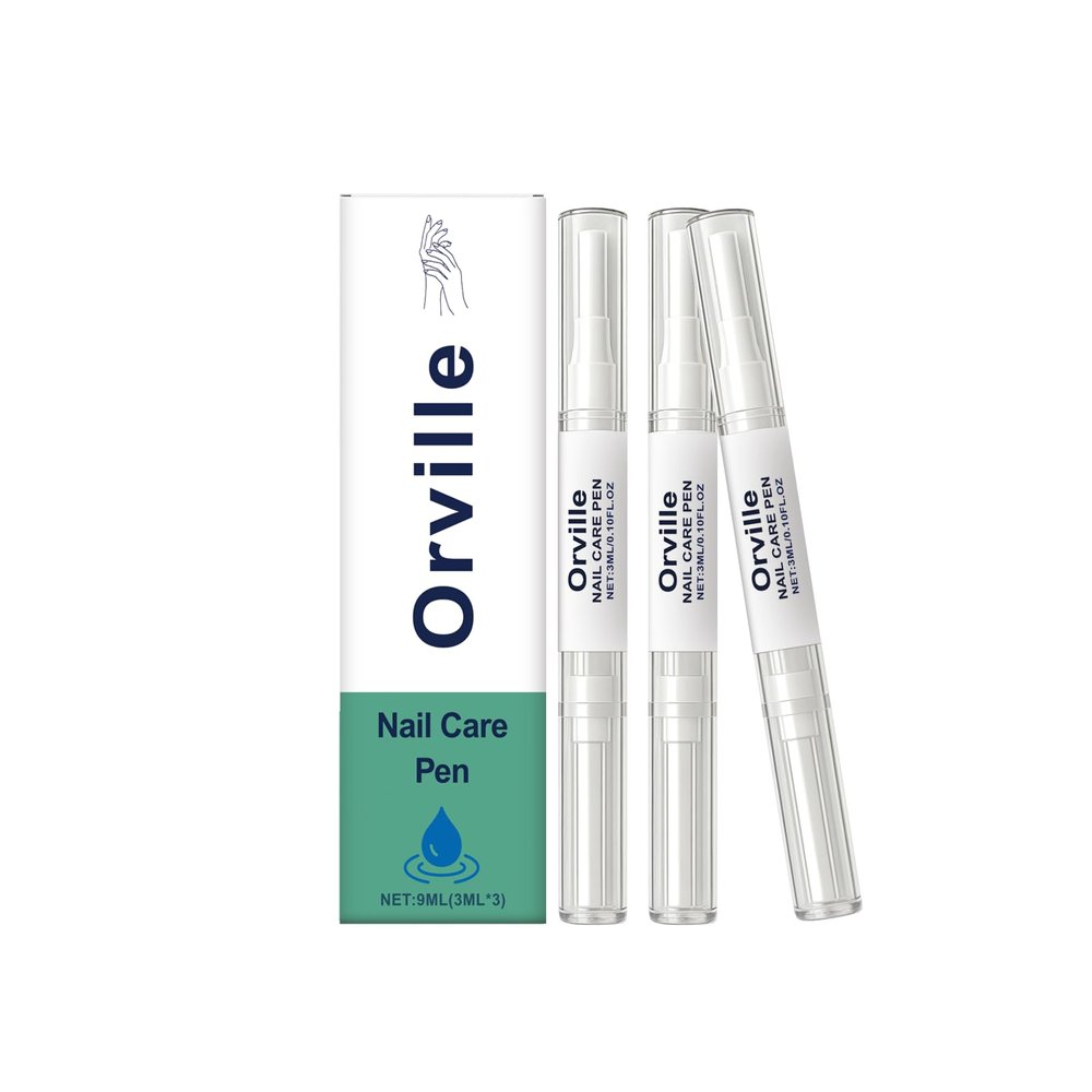 Orville Pen, Orville Radiant Nail Treatment, Rejuvenation Repair, Nail Care Renewal for Thick, Damaged Nails (3PC)