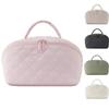 2026 New Travel Makeup Bag For Woman - Wide Open Lay-Flat Water-Resistant Cosmetic Case Lay Flat Makeup Bag With Compartments & Handle(Pink) view 1