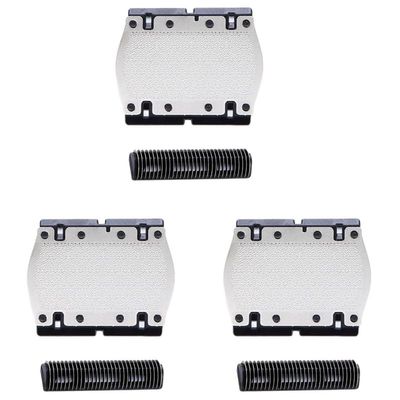 3X Shaver Head Shaver Blade Suitable For BRAUN 5S Electric Shaver Knife Net 616 M30 M60 M90 P40 P50 P60